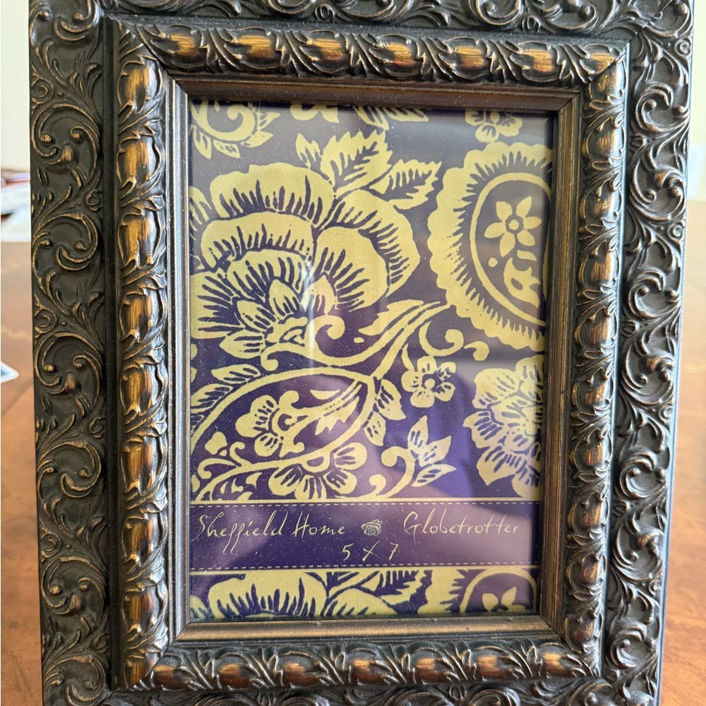 Sheffield Home Brown Picture Frame Elegant Accent